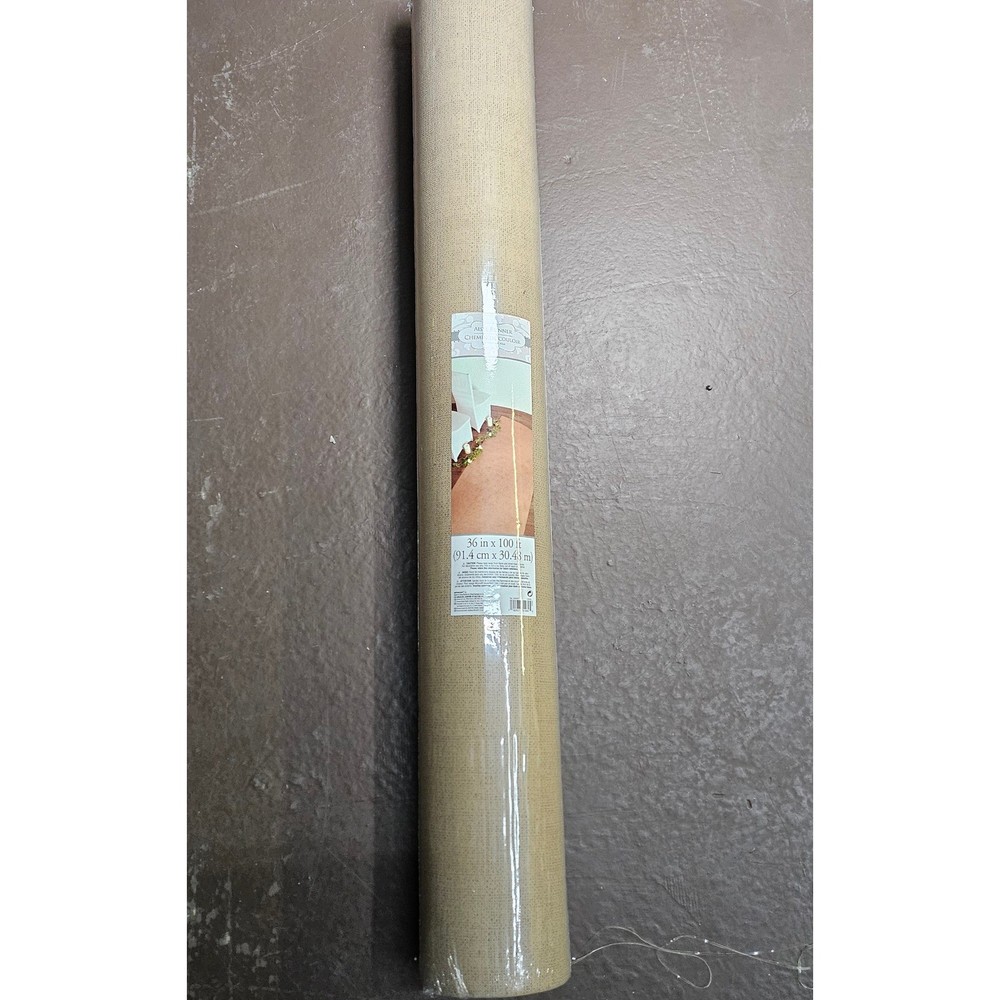 Amsys Aisle Runner 36 in x 100 ft Burlap Style Wedding Event Decor New
