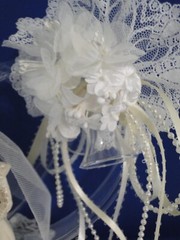New Wilton Designer Series «I Do» Grey Tux Wedding Cake Top # 0101-1779