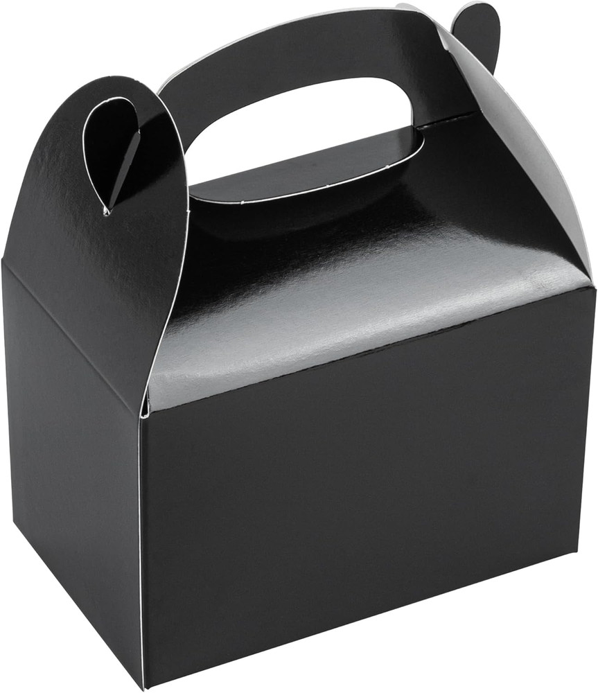 Bio Tek 4 X 2.5 X 2.5 Inch Gable Boxes for Party Favors, 25 Attractive Gift Boxe