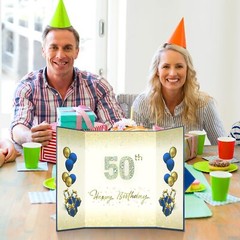 60th Birthday Party Decor Alternative Signature Guest Book for Men Women