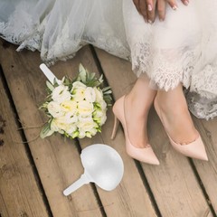 3 Sets Wedding Bouquets Bride Holder Bouquet Display Holder