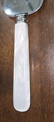 VTG Treasure Masters Sheffield England Wedding Cake Server Faux Pearl Handle