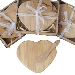 20 Natural Wooden Cheese Board FAVORS Gift Boxes Wedding Party Home Decorations