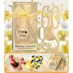 Gold Bottle Opener Set 60th Birthday Party Favors Unique Gift 24 Pcs Durable New