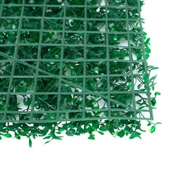 12Pcs Artificial Plant Hedge Grass Mat Greenery Wall Fence Panel Background