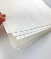 Wafer Paper Flexible Edible Printer Sheets 12 Pack 0.4Mm White Letter Size 8.5″