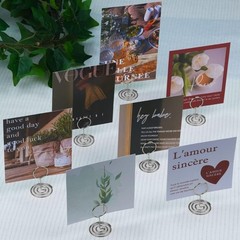 Sturdy 20pcs Mini Place Card Holders – Perfect for Elegant Celebrations
