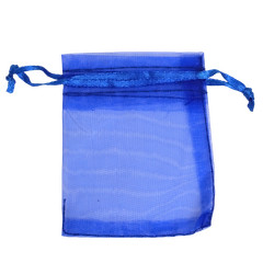 Royal Blue Organza Gift Bags Multiple Sizes in Sets of 20, 50 or 100