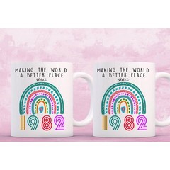 44th Birthday Gifts for Women Men Coffee Mugs,Gifts for 44 Year Old Woman,198…