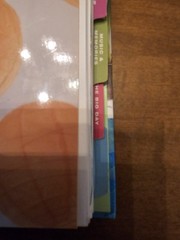 New Simple Stunning Wedding Keepsake Organizer With 6 Tabbed Sections, Pockets.