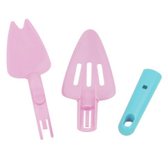 1 Piece Cake Pie Servers Easy Fingers Push Baking Accessories Kitchen Tools