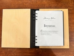 Wood Cover Wedding Marriage Memory Photo Album New Holds 72 4×6 Photos