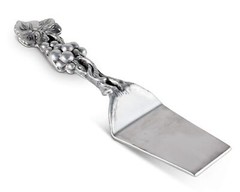 Metal Pie/Cake/Lasagna Server Grape Pattern Sand Casted In Aluminum With Arti…
