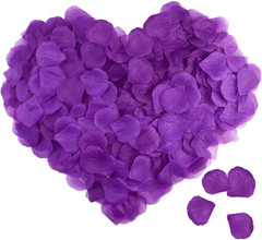 2000 PCS Artificial Silk Rose Petals for Wedding Party Favors Decoration and Vas