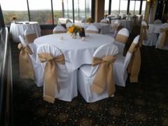 100 NATURAL Burlap Jute Hessian Chair Sash Bow Sashes Wedding Event Venue Decor