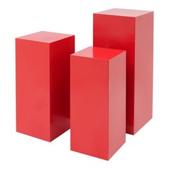 3PCS Iron Display Pedestal Stand, Display Pillars for Birthday Party Wedding NEW