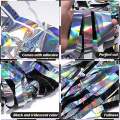 4 Pack 3.3Ft x 6.6Ft Race Car Checkered Foil Fringe Curtain Backdrop Decorati…