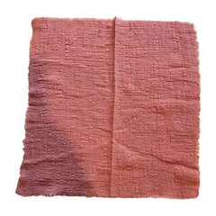12.5″ Rustic Gauze Table Decor Placemat Napkin with Fringe