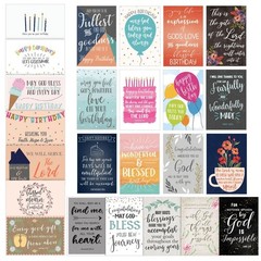 Faithful Finds Greeting Cards – 4 x 6 In Blank Inside, 48-Pack with Envelopes…