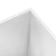 Square Display Stands For Party-set Of 5 White Cake Pedestal Stand Decoration
