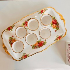 Royal Albert Old Country Roses Egg Cups – Set of 6 Bone China