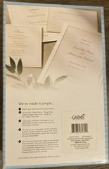 Club Wedd Target 50 Count Invitation Kit 50 Response Cards New In Unopened Box