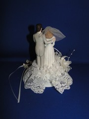New Wilton Designer Series «Delicate Joy», Grey Tux, Wedding CakeTop # 108-640