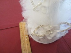 Wilton Wedding Cake Ornament Topper Lustrous Love White Bride Groom Porcelain