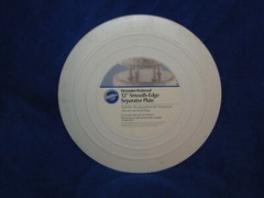 New Wilton Decorator Preferred Smooth Edge Separator 12″ Plate 302-4104