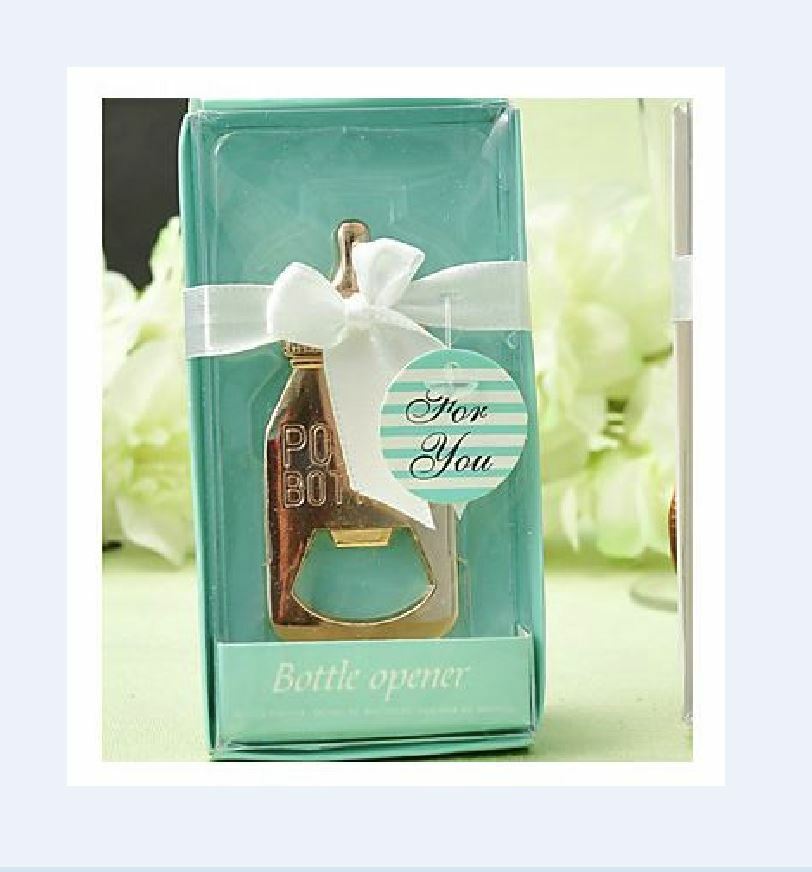 Non-personalized Zinc Alloy Die-cast Bottle Opener Wedding Bottle Favor