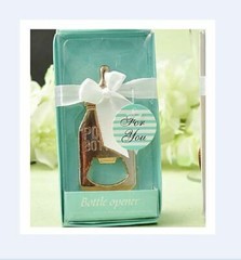 Non-personalized Zinc Alloy Die-cast Bottle Opener Wedding Bottle Favor