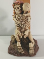 Love Never Dies Summit Collection Skulls Wedding Cake Topper ’97 WUI
