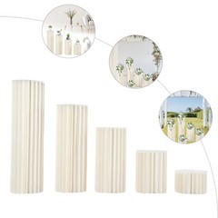20-100cm Flower Stand Plinth Floral Display Wedding Centerpieces Stand 5 Pack