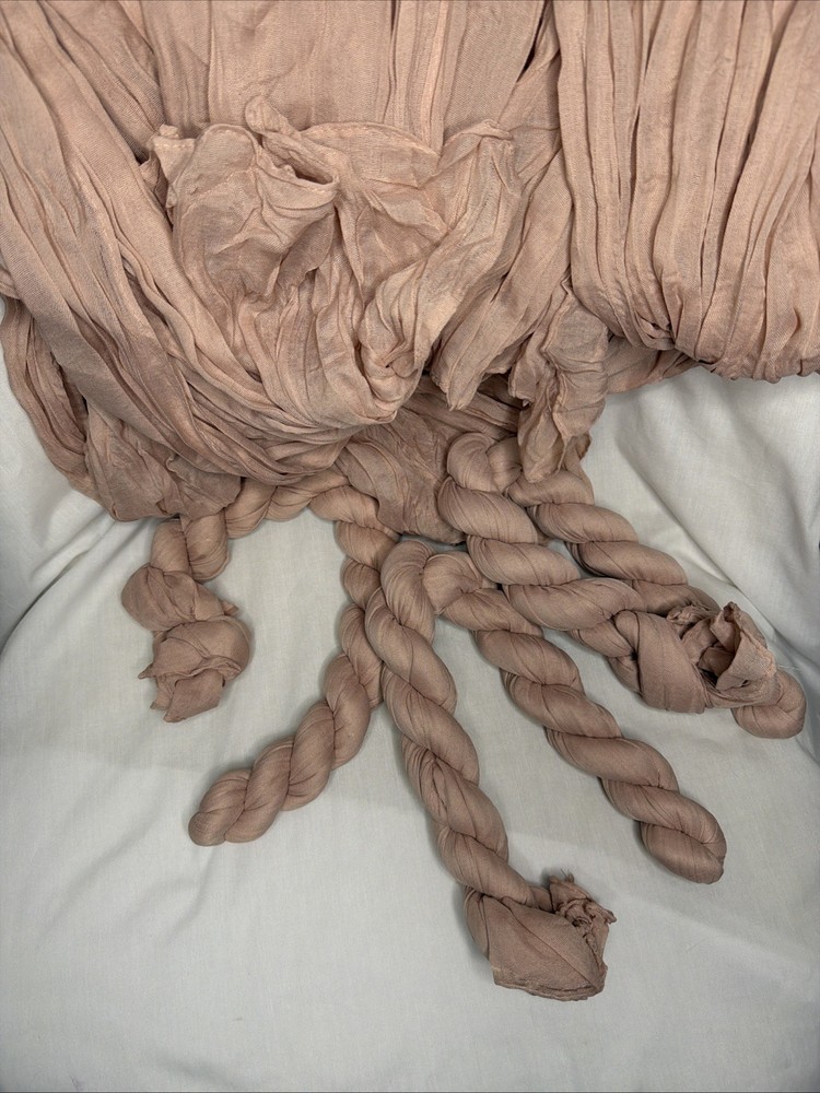 6 Piece Cheesecloth Gauze For Table Decor 10 Feet Each Dusty Pink