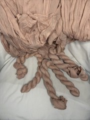 6 Piece Cheesecloth Gauze For Table Decor 10 Feet Each Dusty Pink
