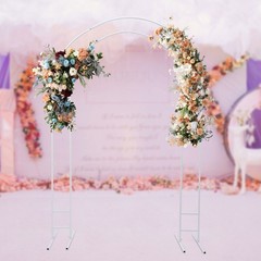 Metal Stand Arch 7.2ft Wedding Balloon Backdrop Party Stand For Garden Outdoor