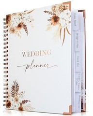 Beautiful Wedding Planner Book and Organizer – Enhance Excitement and Boho