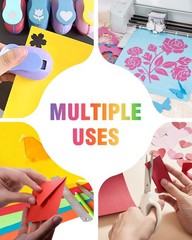 120 Sheets Colored Cardstock 12″ x 12″, Cardstock Paper 250gsm/92lb for Print…