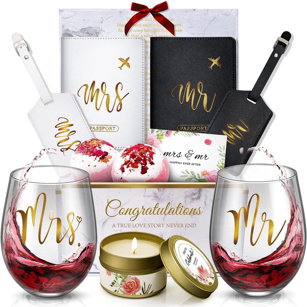 Yorktend Wedding and Engagement Gift for Couples – Valentine’s Day, Bride and…