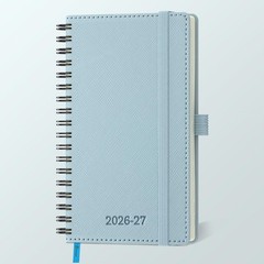 Planner 2026-2027 Daily Weekly and Monthly,6.5″x3.75″,18 Months Spiral Bound …