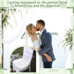 Wedding Reserved Chair Sign Memorial Heaven – Seating Decor for Loved Ones