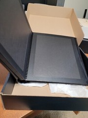 Genuine 8×10 Black Leather Wedding Album Fits 24 Prints LNIB