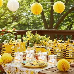 Pcs Baby Shower Prize for Winners Honey Party Favors 3 oz Ceramic Honey Jars 1