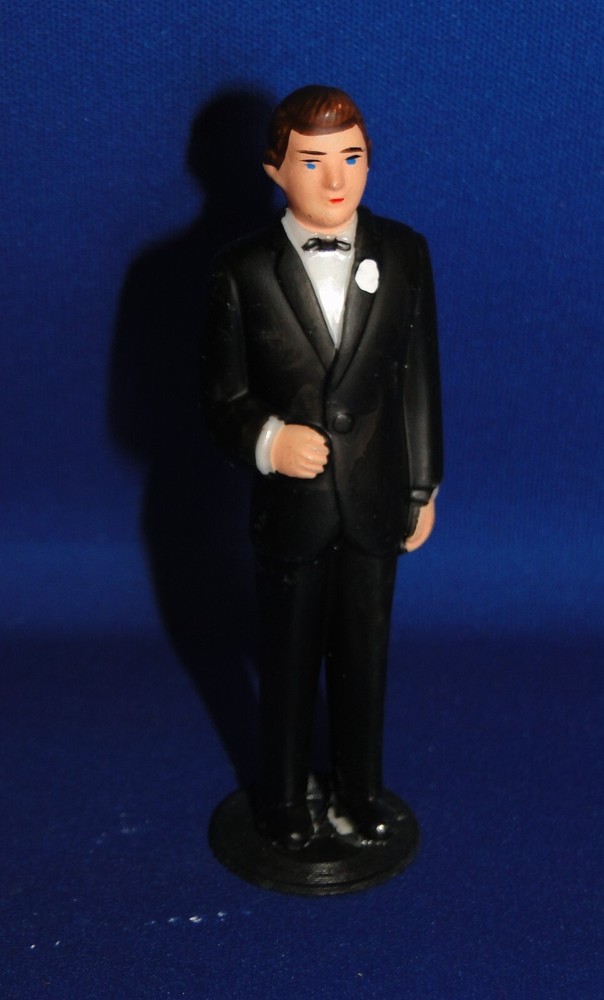 New Vintage Groomsmen & Bridesmaids, 4 1/2″ tall, variety of colors/styles,