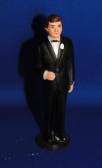 New Vintage Groomsmen & Bridesmaids, 4 1/2″ tall, variety of colors/styles,