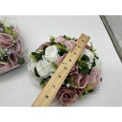 NUPTIO Artificial Flower Centerpieces for Tables Set of 2 Wedding Flower Party