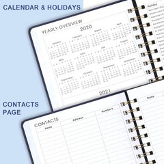 2020-2021 Planner – Academic Weekly & Monthly Planner, 6.4″ x 8.5″, 12 Months…