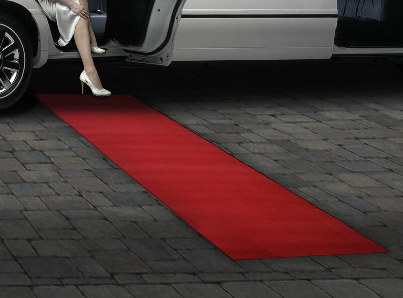 Roll Out Red Carpet Special Occasion Wedding Aisle Runner 9 Ft x 2.83 Ft