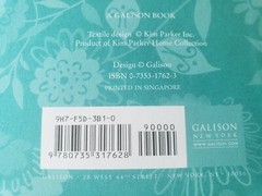 Most elegant guest book for all occasion. 36 pages. Gallison NY. 10.25″×8″.