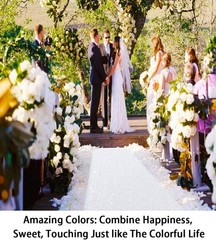Luxury White Bridal Carpet for Indoor & Outdoor Events